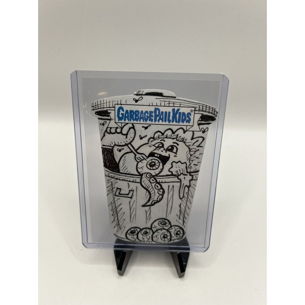 2023 Garbage Pail Kids GPK Go On Vacation Sketch Card Mark Parisi Auto 1/1 Rare!